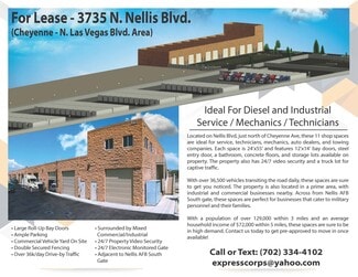 Plus de détails pour 3735 N Nellis Blvd, Las Vegas, NV - Local commercial à louer