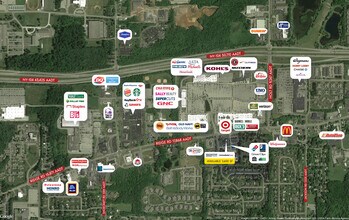 1065 Ridge Rd, Webster, NY - Vue aérienne  vue de carte