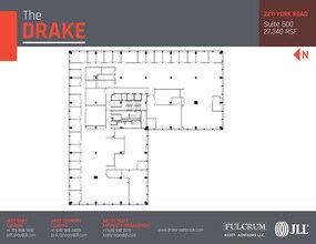 2211-2215 S York Rd, Oak Brook, IL à louer Plan d’étage– Image 1 sur 1