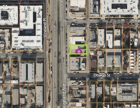 5114 Vineland Ave, North Hollywood, CA - Vue aérienne vue de carte - Image1