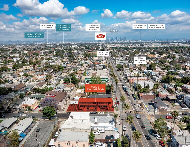 8325 Avalon Blvd, Los Angeles, CA à vendre - Photo de l’immeuble – Image 2 sur 15