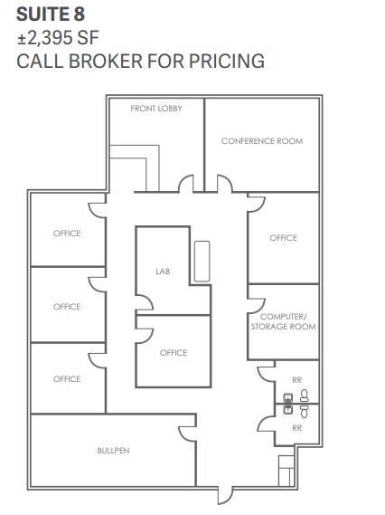 10631 S 51st St, Phoenix, AZ à louer Plan d’étage– Image 1 sur 1