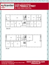 4141 Pinnacle St, El Paso, TX à louer Plan d’étage– Image 2 sur 12