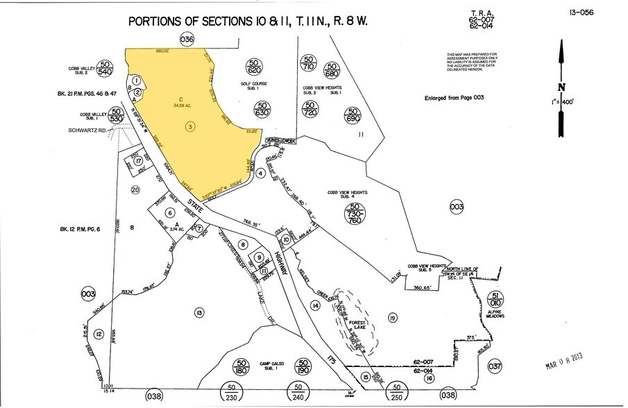 16451 Golf Rd, Cobb, CA à louer - Plan cadastral – Image 2 sur 62