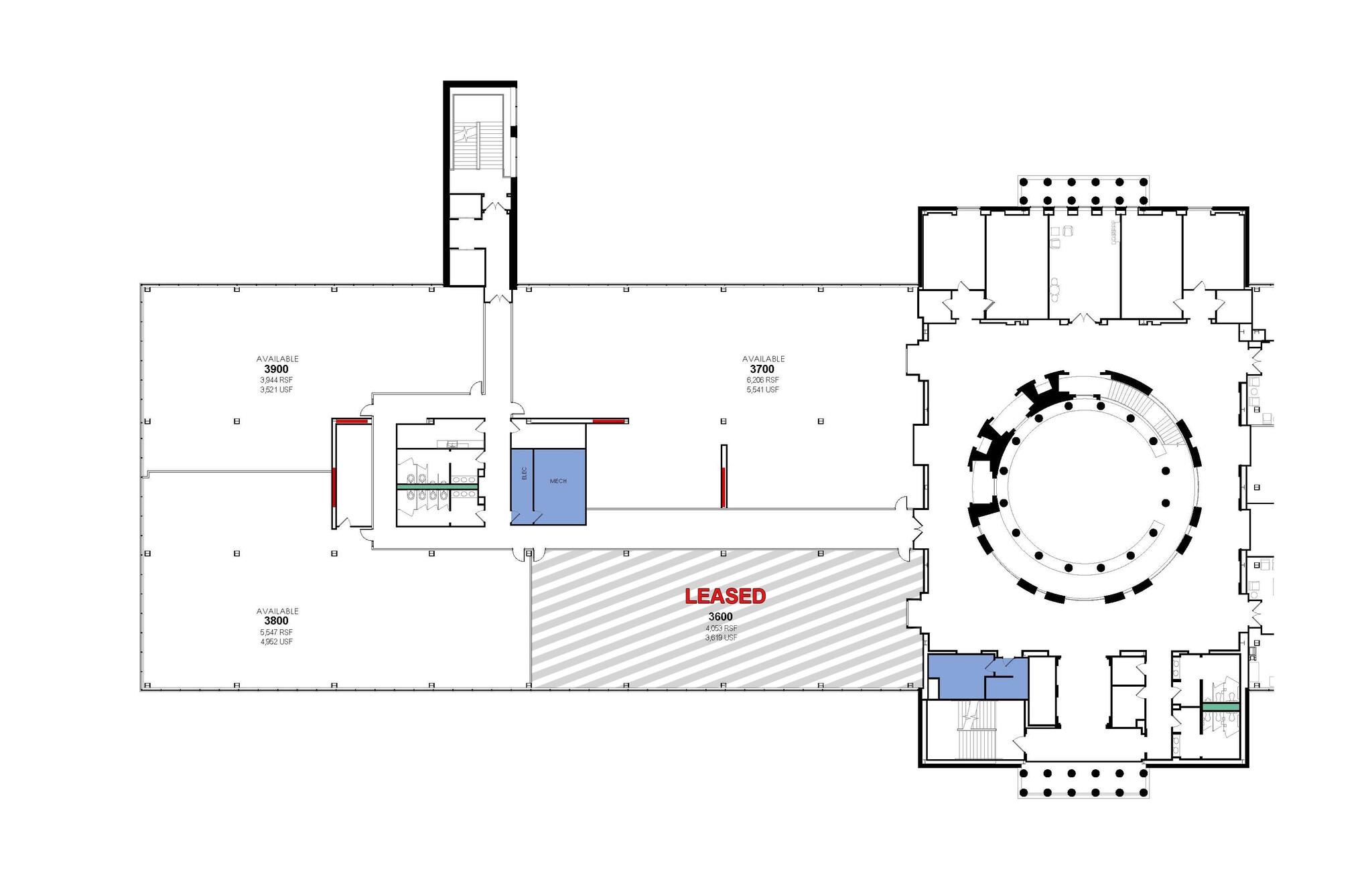 10330 N Meridian St, Indianapolis, IN à louer Plan d’étage– Image 1 sur 1