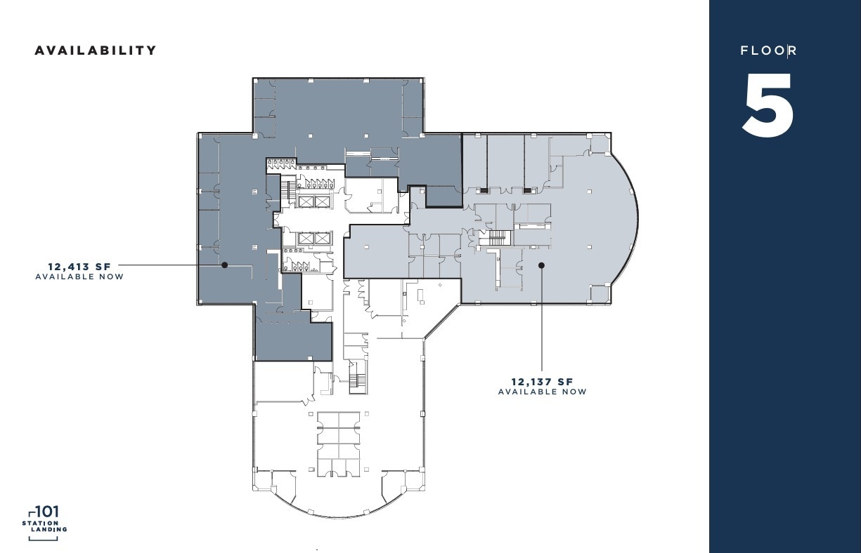 101 Station Landing, Medford, MA à louer Plan d’étage– Image 1 sur 1