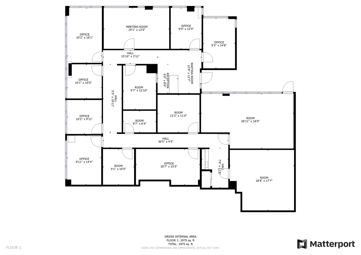 6110 Queens Blvd, Woodside, NY à louer Plan d’étage– Image 1 sur 7