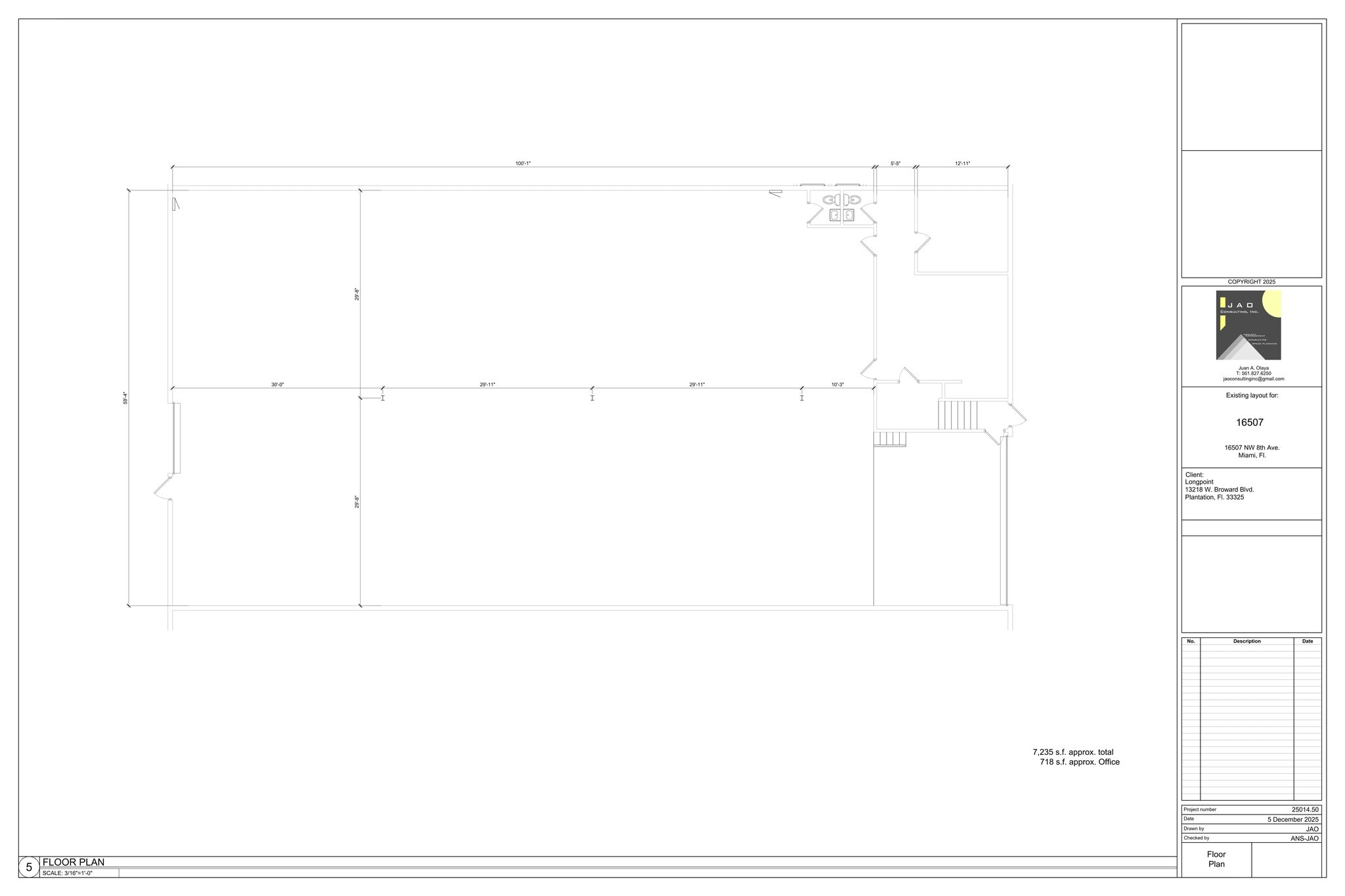 16511-16511 NW 8th Ave, Miami, FL à louer Plan de site– Image 1 sur 1