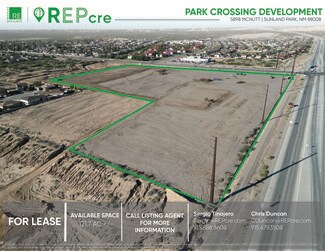 Plus de détails pour 5898 Mcnutt, Sunland Park, NM - Terrain à louer