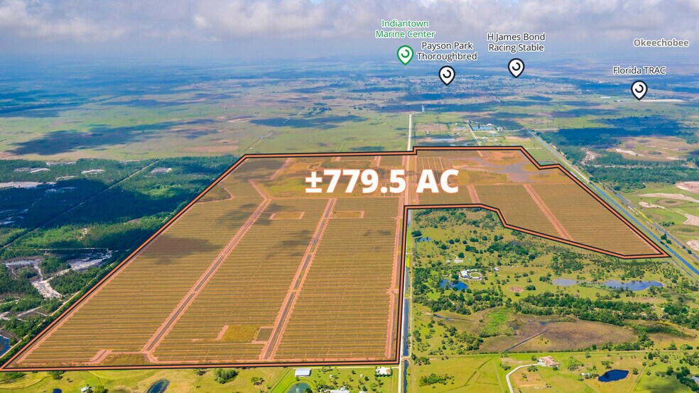 4125 Stable Run, Indiantown, FL à vendre - Aérien – Image 3 sur 5