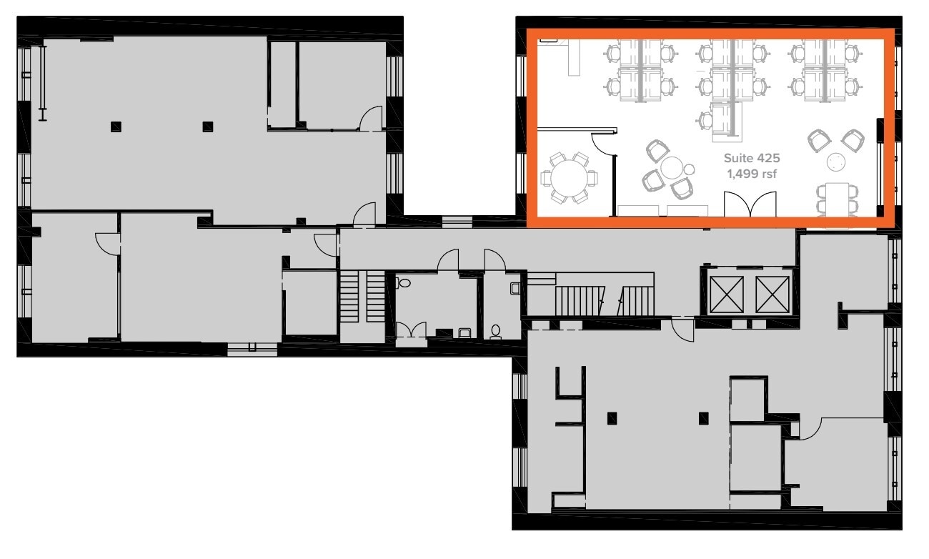 251 Post St, San Francisco, CA à louer Plan d’étage– Image 1 sur 1
