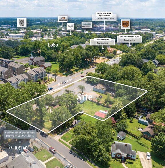 3910 S Tryon St, Charlotte, NC à vendre - Photo de l’immeuble – Image 2 sur 4