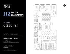 112 S Sangamon St, Chicago, IL à vendre Plan d’étage– Image 1 sur 8