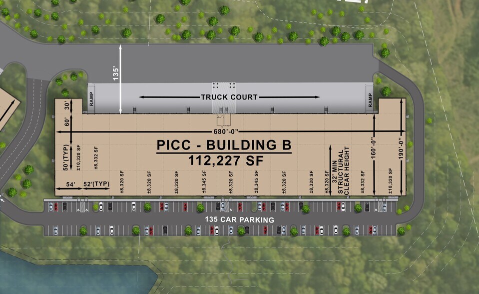 1731 Peachtree Industrial Blvd, Buford, GA à louer - Plan de site – Image 3 sur 5