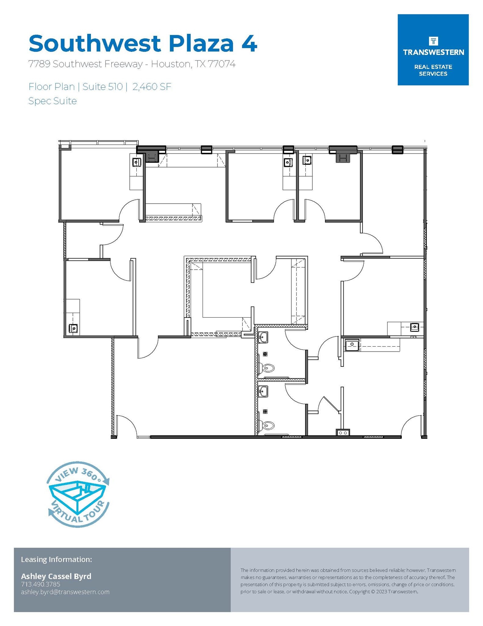 7737 Southwest Fwy, Houston, TX à louer Plan d’étage– Image 1 sur 1