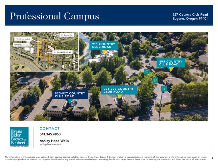 921-927 Country Club Rd, Eugene, OR à louer - Photo de l’immeuble – Image 2 sur 4