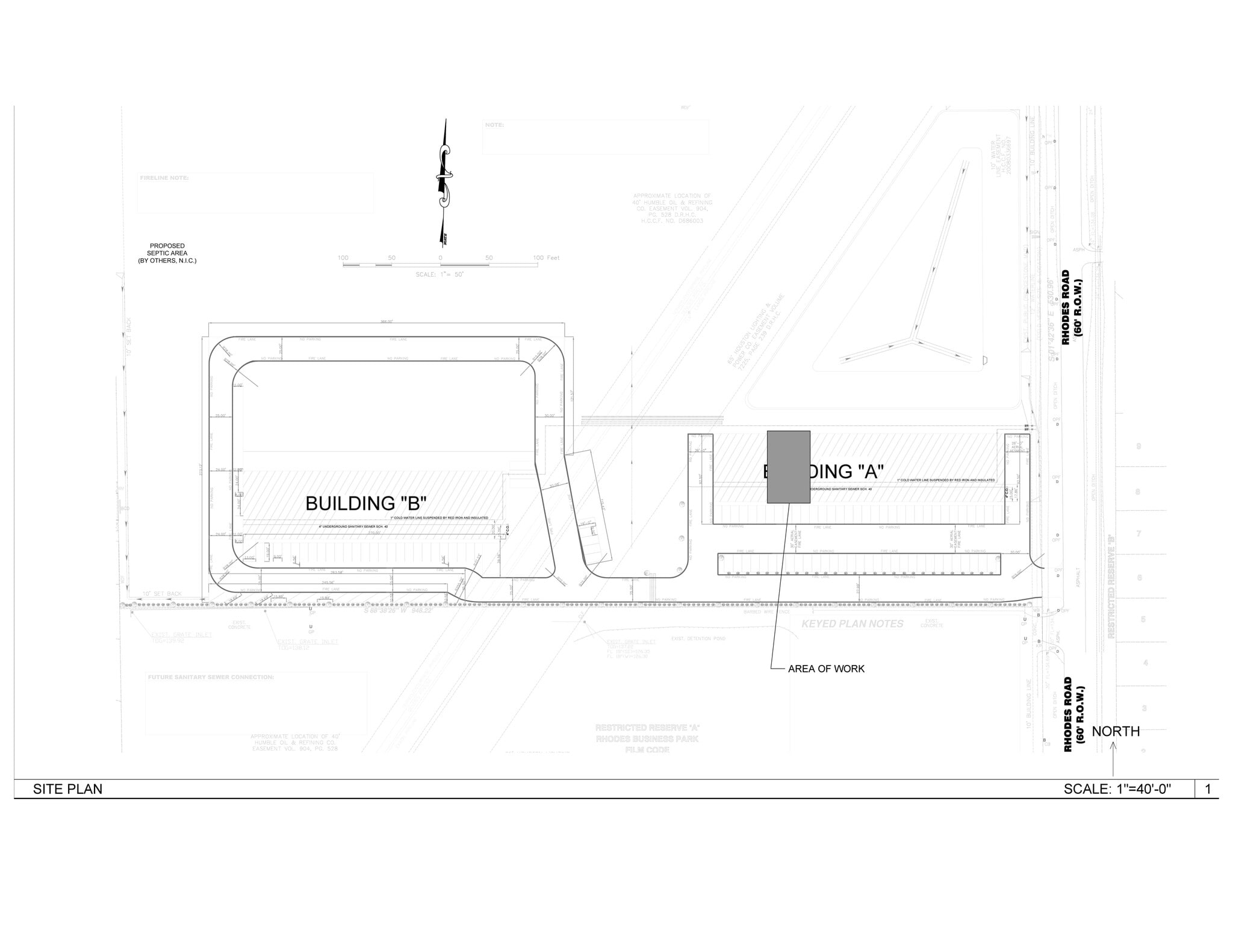 21631 Rhodes Rd, Spring, TX à louer Plan de site– Image 1 sur 21