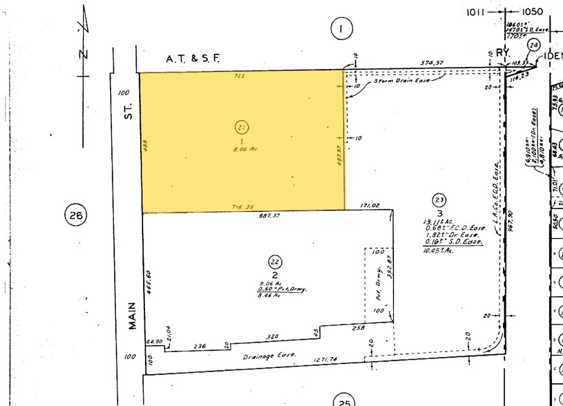 24416 S Main St, Carson, CA à louer - Plan cadastral – Image 2 sur 3