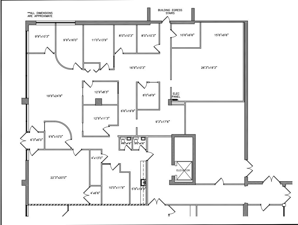 6911 Laurel Bowie Rd, Bowie, MD à louer Plan d’étage– Image 1 sur 1