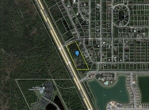 20374 N Tamiami Trl, North Fort Myers, FL - VUE AÉRIENNE  vue de carte