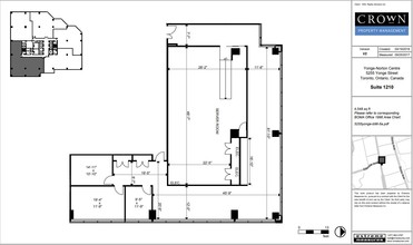 5255 Yonge St, Toronto, ON à louer Plan d’étage– Image 1 sur 1
