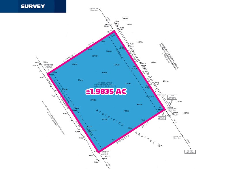 10500 Veterans Memorial Dr, Houston, TX à vendre - Plan cadastral – Image 2 sur 3