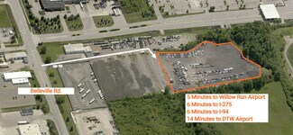 Plus de détails pour 5760 Belleville Rd, Canton, MI - Terrain à louer