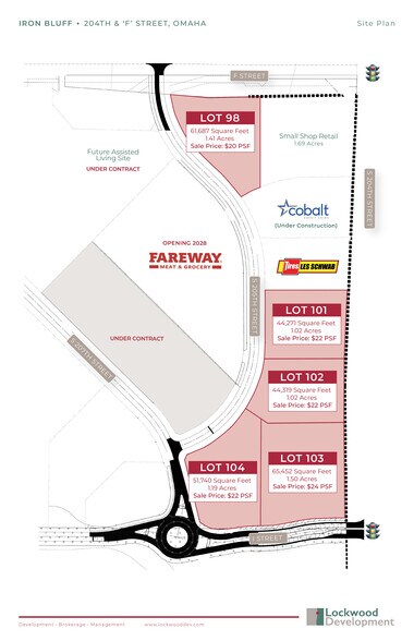 SWC 204th & F St, Elkhorn, NE à vendre - Plan de site – Image 3 sur 4