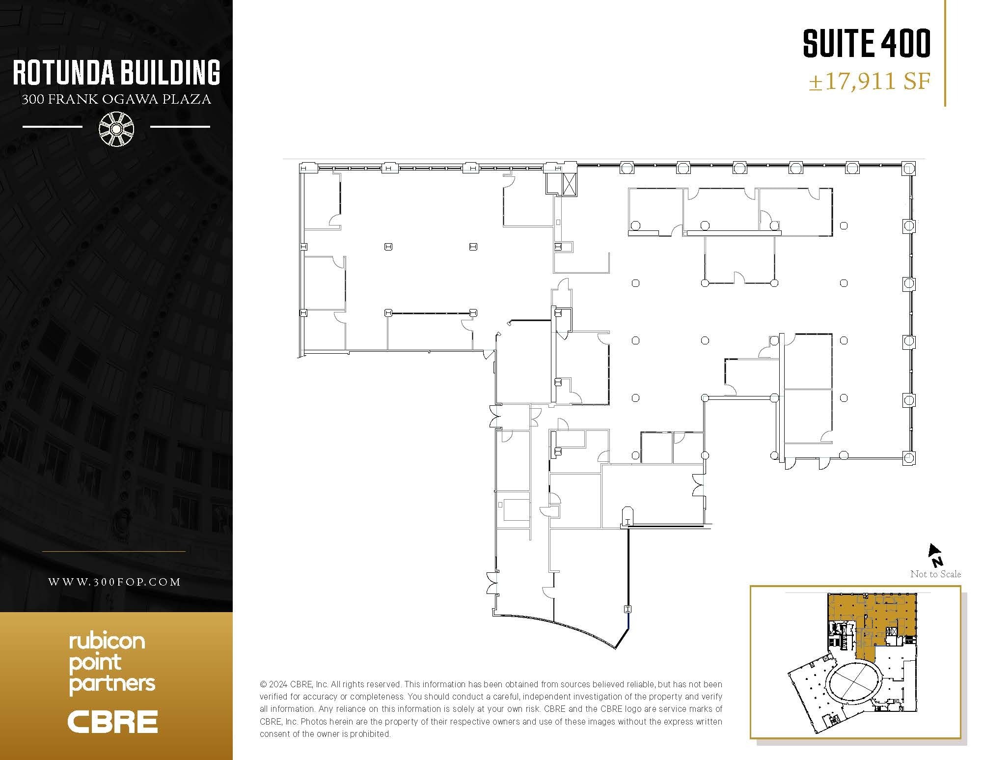 300 Frank H Ogawa Plz, Oakland, CA à louer Plan d’étage– Image 1 sur 1
