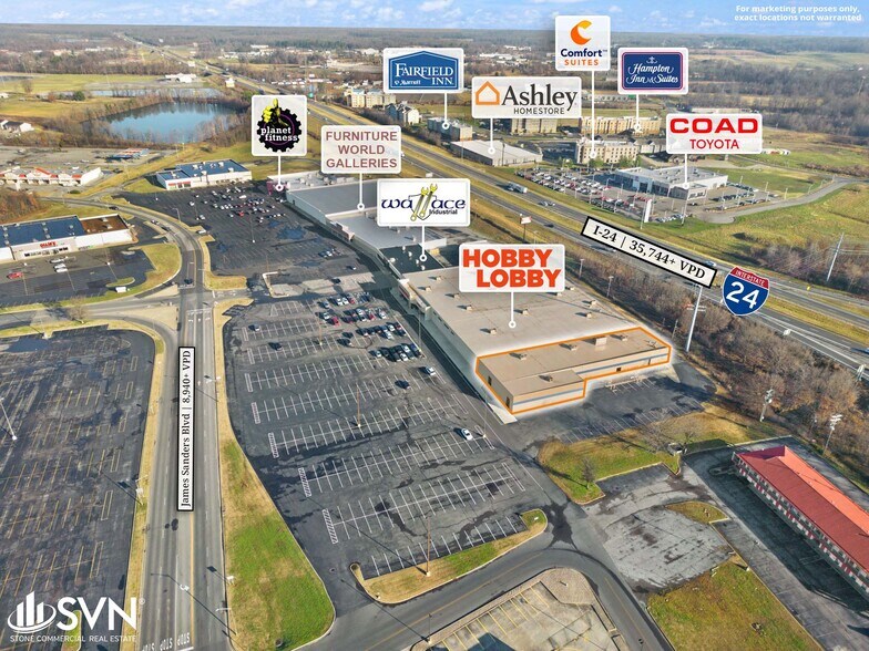 3240 James Sanders Blvd, Paducah, KY à louer - Photo de l’immeuble – Image 2 sur 19