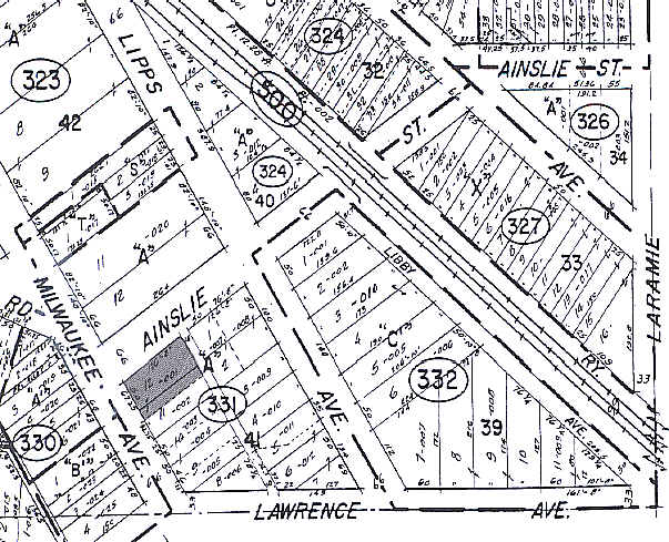 4813 N Milwaukee Ave, Chicago, IL à louer - Plan cadastral – Image 2 sur 3