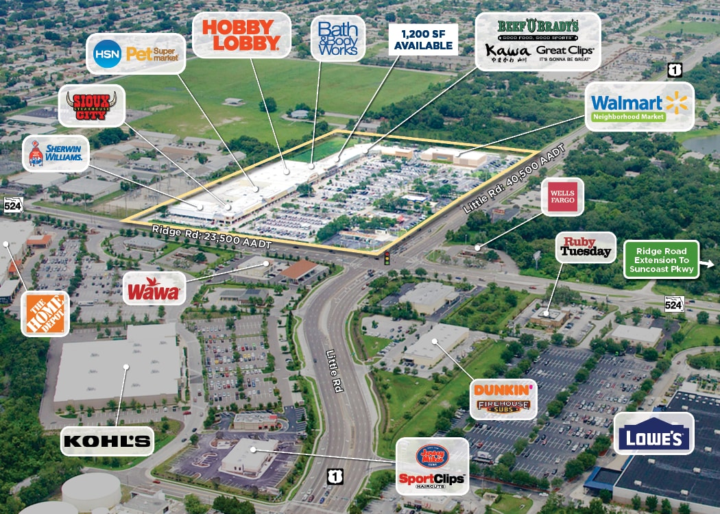 8501-8755 Little Rd, New Port Richey, FL à louer Photo intérieure– Image 1 sur 2