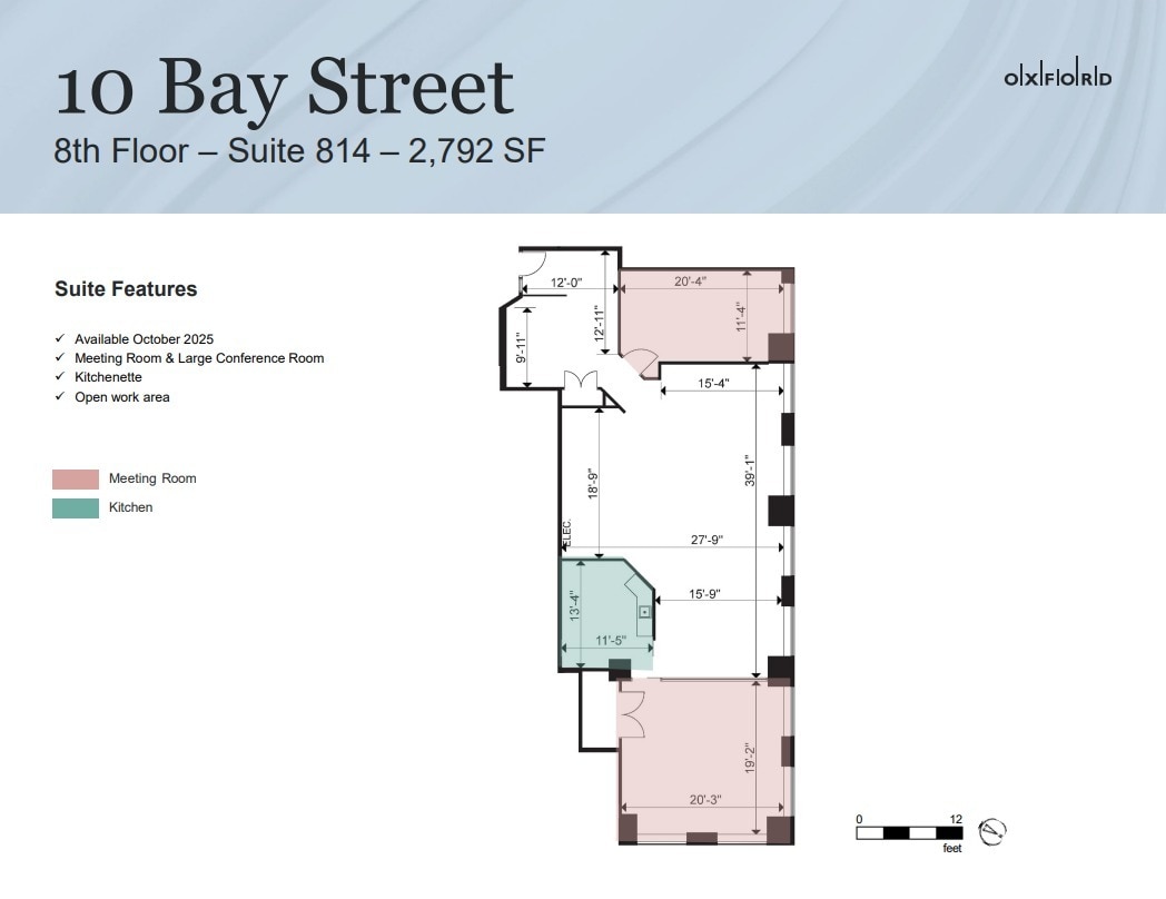 10 Bay St, Toronto, ON à louer Plan d’étage– Image 1 sur 1