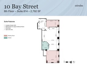 10 Bay St, Toronto, ON à louer Plan d’étage– Image 1 sur 1