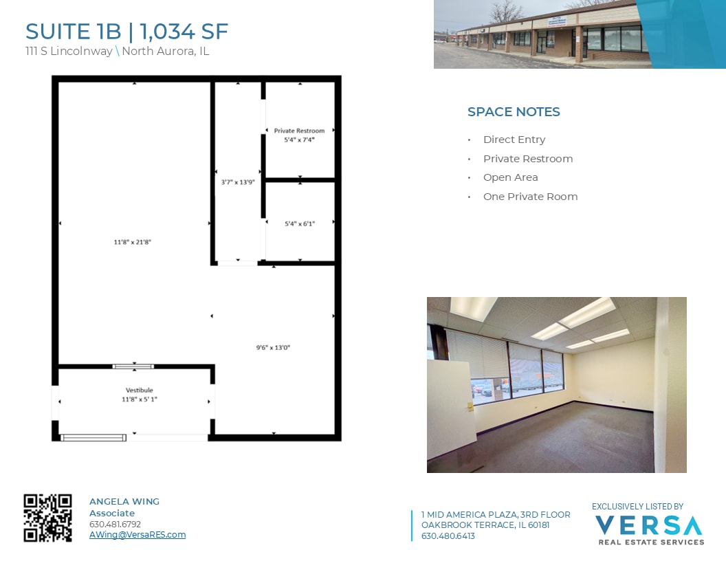 111 S Lincolnway, North Aurora, IL à louer Plan d’étage– Image 1 sur 1