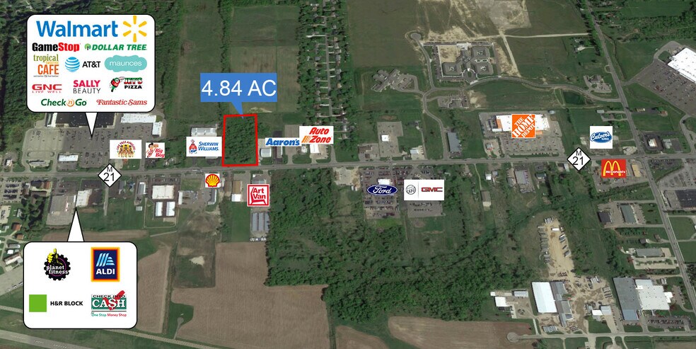 E M-21, Owosso, MI à vendre - Photo de l’immeuble – Image 2 sur 3