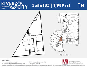 800 S Wells St, Chicago, IL à louer Plan d’étage– Image 1 sur 1