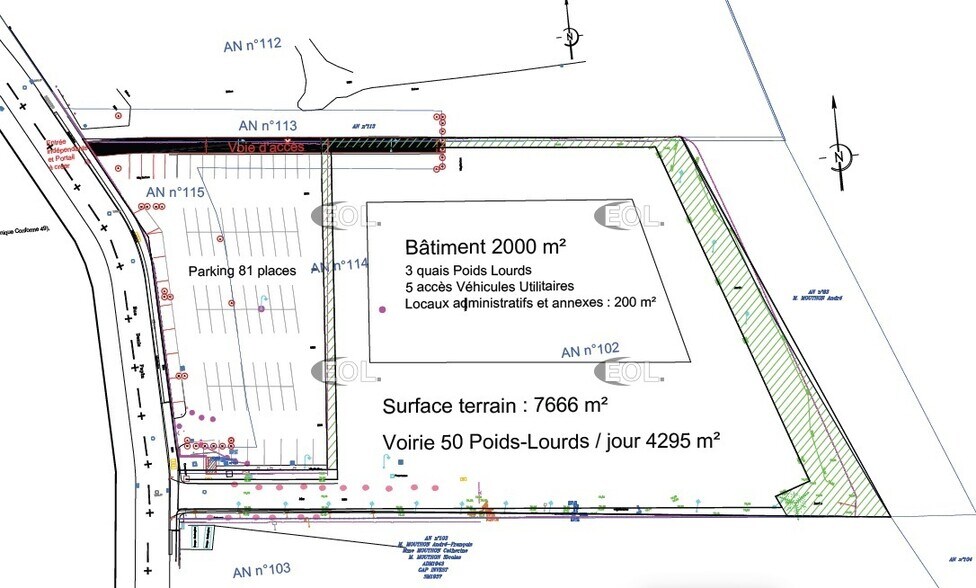 Industriel/Logistique dans Chilly-Mazarin à louer - Plan de site – Image 1 sur 2