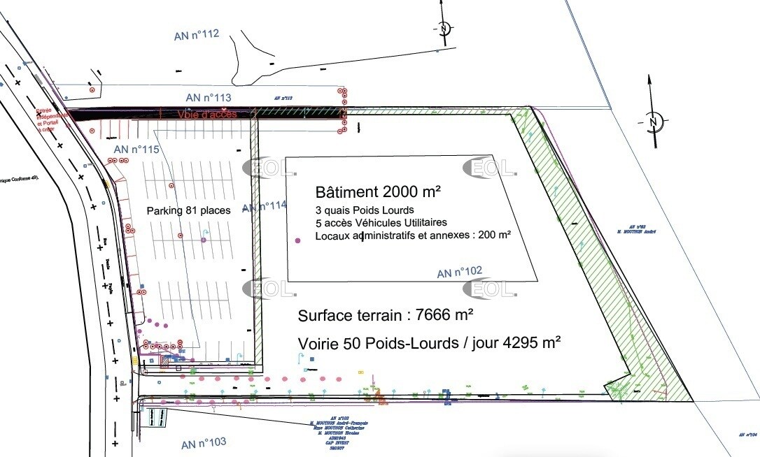 Industriel/Logistique dans Chilly-Mazarin à louer Plan de site– Image 1 sur 3