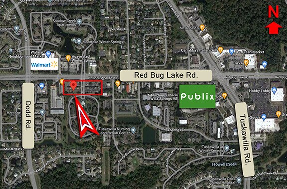 5275 Red Bug Lake Rd, Winter Springs, FL à louer - Aérien – Image 3 sur 10