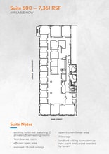 340 Pine St, San Francisco, CA à louer Plan d’étage– Image 1 sur 1
