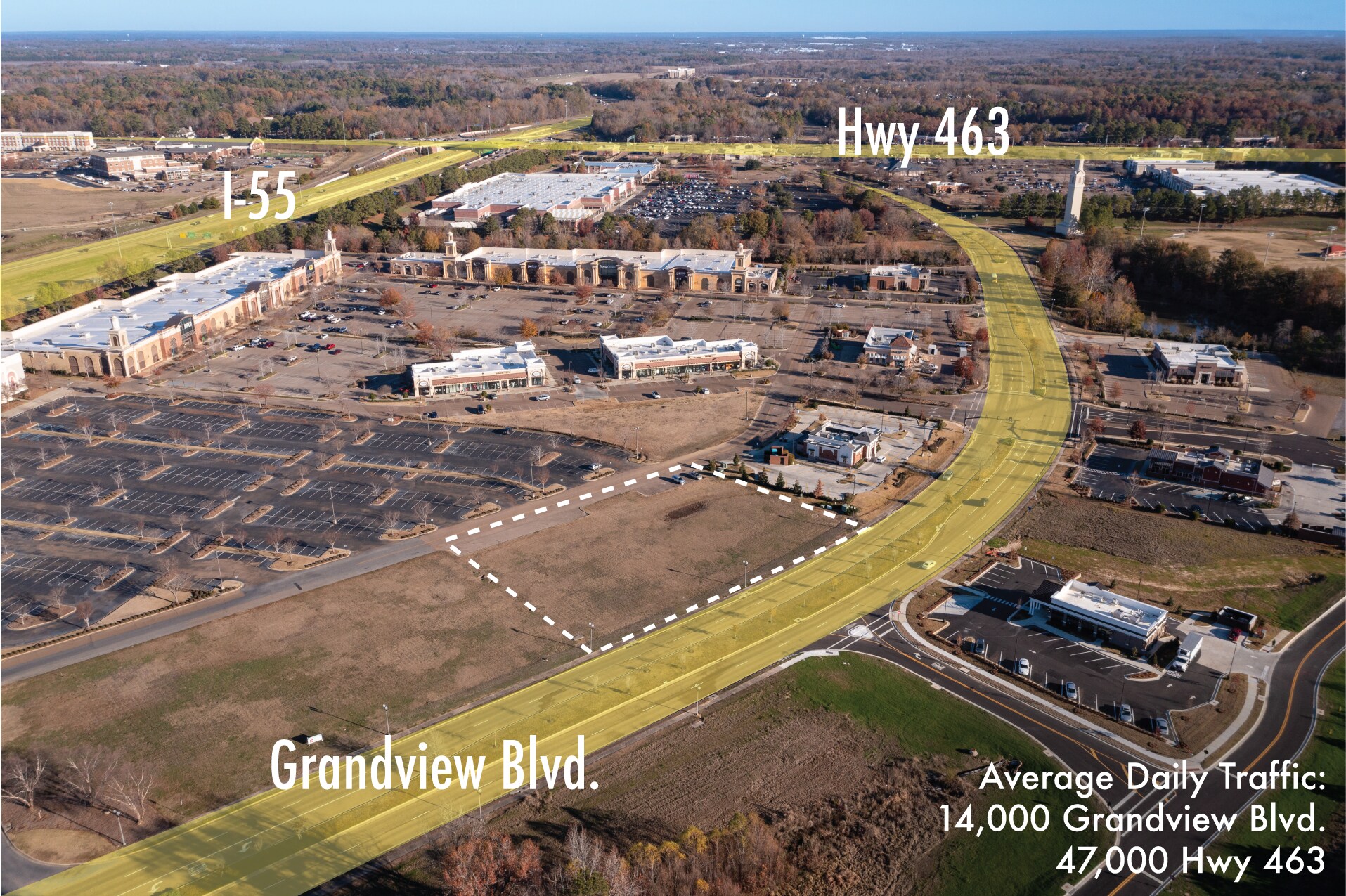 221 Grandview Blvd, Madison, MS à louer Aérien– Image 1 sur 16