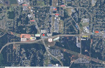 720 Houston Lake Rd, Warner Robins, GA - Vue aérienne  vue de carte