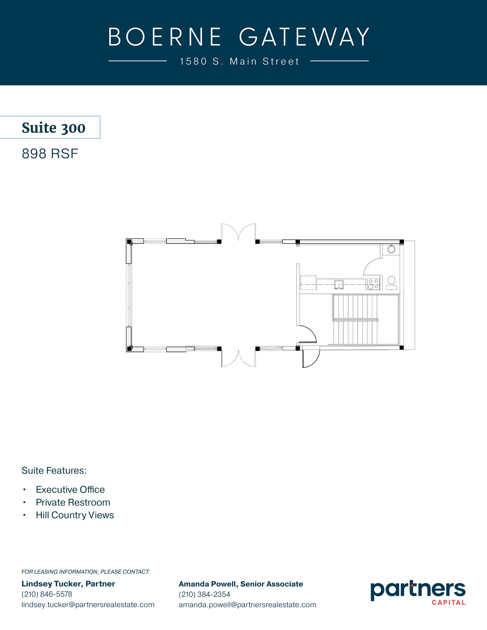1580 S Main St, Boerne, TX à vendre Plan d’étage– Image 1 sur 1