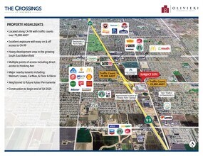 Hosking Ave, Bakersfield, CA - Vue aérienne  vue de carte