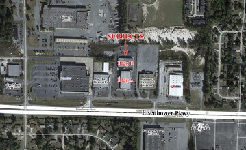 1667 Eisenhower Pky, Macon-Bibb, GA - VUE AÉRIENNE  vue de carte - Image1