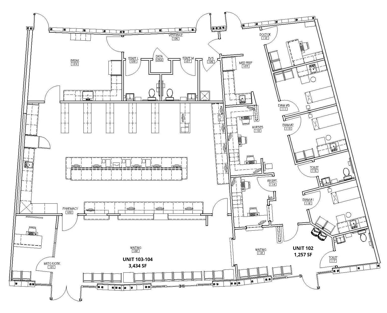 1657 Taylor Rd, Port Orange, FL à louer Plan d’étage type– Image 1 sur 1