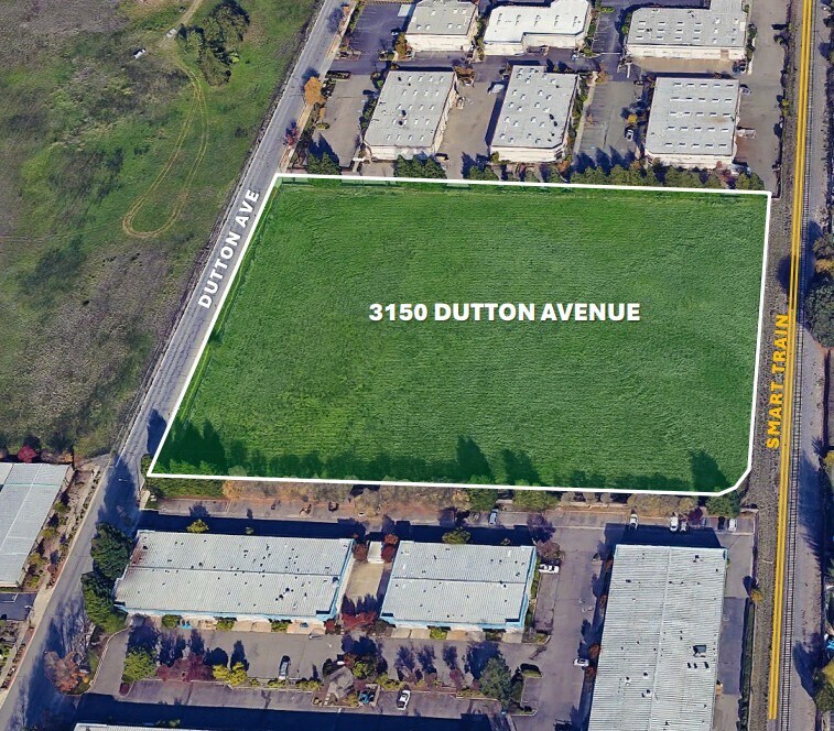 3150 Dutton Ave, Santa Rosa, CA à vendre Aérien– Image 1 sur 3