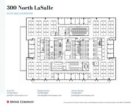 300 N LaSalle St, Chicago, IL à louer Plan d’étage– Image 1 sur 1