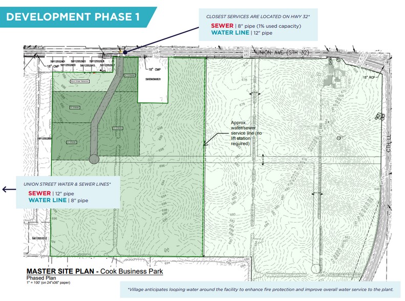W2141 State Road 32, Cedar Grove, WI à vendre - Plan de site – Image 3 sur 3